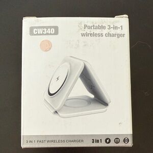 Portable 3-in-1 Wireless Charger
